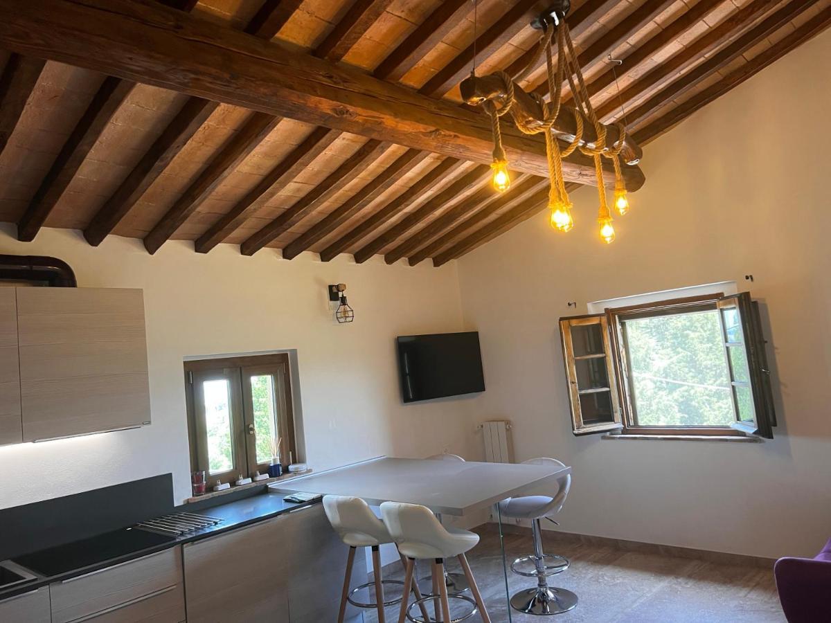 Antica Colombaia Appartement Volterra Buitenkant foto